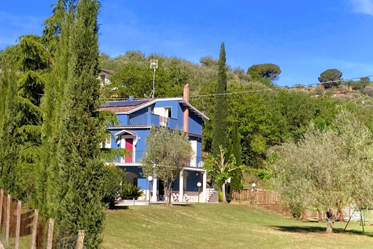 La Casa Blu Apartman Mirabella Imbaccari Kültér fotó